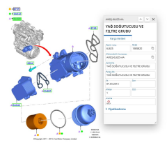 Yağ Soğutucu 1.5 D  Courier Focus 11  ( KALE351290 -CN5Q6L625AB  )