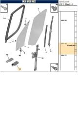 Boxer Jumper Ducato3 Sol Cam Açma Düğmesi Euro4 (An238-6554Xp-735536943)