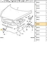 Kaput Kilidi 307 EM (793460-BPE302016)