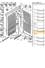 Boxer Jumper Ducato3 Arka Kapı Menteşesi Sağ (P8717A5)