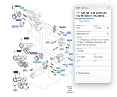 Vantilatör Kayışı (+Ac) Focus 1.6 98  ( CON6PK1920 - 98MF6C301DA )