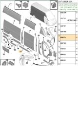 Boxer Jumper Ducato3 Sürgülü Kapı Çıta Sağ Bitapart (Bpe309191-8546T6-735422720)