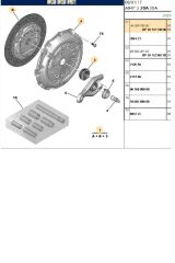 Debriyaj Seti 301-C Elysee- 308 208 207 92BG DV6TED DW6 (1611273080-2052Z0-1611284780)