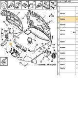 Kaput Kilidi 206 (793449-BPE309293)