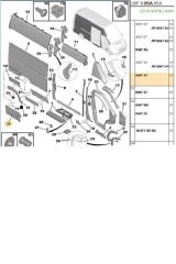 Boxer Jumper Ducato3 Arka Çamurluk Sağ Çıta (Bpe309228-8547At)