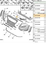 Boxer Jumper Ducato3 Ön Tampon Sol Bağlantı Braketi Euro5 Euro 6 2.0 (Bpe309626-1612521880-1626195780)