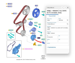 Krank Dişlisi  Courier Focus Fiesta Fusion Bmax Mondeo 206 307 308 407 Partner Berlingo C2 C3 C4 C5 02 ( 9810701080 - CV6Q6306AC -2S6Q6306AC )