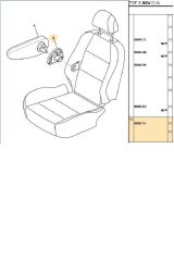 Kol Dayama Mekanizması Sol 307 (REP8830001-8830.TJ)