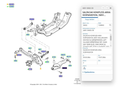 Alt Salıncak Sağ (21 Mm) Focus Cmax Bm 04 ( AYD05929 - 4M513A423AF )