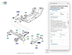 Salıncak Ön Sol (18Mm) Focus C.Max 04 ( AYD 04879 - 4M51 3A424 BB )