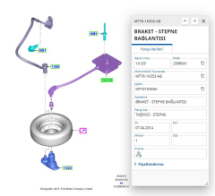 Stepne Halatı  Courier 14  ( MT761K353AB )