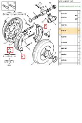 Arka Balata Saxo 306 (562581-4241.J1)