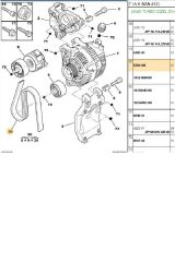 V Kayışı 206 (6PK1710-5750XR)