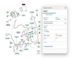 Vakum Pompa Conta Tk Focus Cmax 1.6Tdcı Dv6 ( KYS 348 - 3M5Q 2A454 DA )