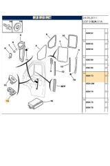 Boxer Jumper Ducato 3 Cam Açma Düğmesi Sağ Bitron (421717-6554XV)