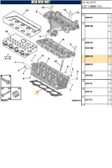 Silindir Kapak Contası DW10 1,35 307 308 407 508 607 807 Expert C4 C5 C8 Jumpy Scudo (0209AX)