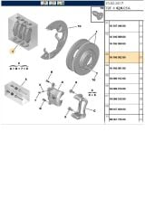 Ön Fren Balata 301-C4-308 (1682313880-LP2485-1610699280)
