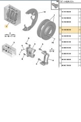 Ön Fren Balata 301 1,2VTI (LP2485-GDB1992-1610699280)