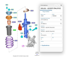 Ön Amortisör Toz Körük  Courier   ( EY165349AA )