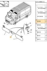 Boxer Jumper Ducato3 İç Dikiz Aynası Peugeot (P8153Na)