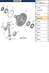 Aks Keçesi Sol Partner-Berlingo 307 406 407 C4 Xsara Saxo(SKT046123-312144)