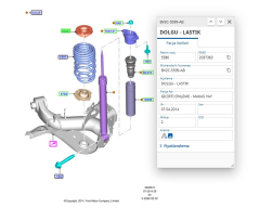 Arka Süspansiyon Takozu Üst Courier Fiesta 08 ( ONKCM29704 - BV2C5599AB )
