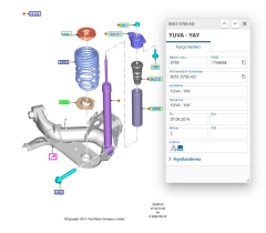 Arka Süspansiyon Takozu Alt Courier Bmax Fiesta 08 ( 8V515793AD )