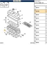 Silindir Kapak Contası 106 206 306 Saxo Xsara Picasso (0209W8-H0819400)