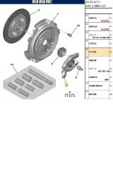 Debriyaj Çatalı 206 207 307 (211761-KB10285-BPE435007)