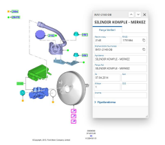 Fren Ana Merkez Courier Fiesta Bmax 08 ( BSC0204788355 - 8V512140DB )
