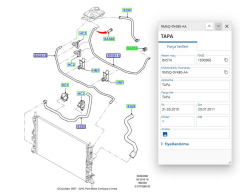 Termostad Yuva Tahliye Tapası Focus Cmax 04 ( ERC 254 - 9M5Q 9Y480 AA )