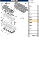 Silindir Kapak Contası Euro5 DW4 3 Tırnak 206 207 208 2008 C3 (0209HJ)