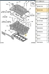 Silindir Kapak Contası Thp 207 3008 308 508 09/- C4 C5 (9803673380)