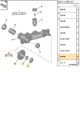 Arka Teker Bilyası Partner (443305-WB1527A-374888)