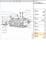 Silindir Kapak Contası XUD9 3 Tırnak Partner Expert Berlingo (0209S7)