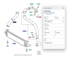 Intercol Hortumu Focus C.Max 1.6 Tdcı 04 ( IBR 19925 - 6M51 6K863 GC )
