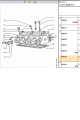 Silindir Kapak Contası XUD9 5 Tırnak Partner Berlingo (0209S9-414409P)
