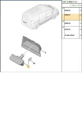Plaka Lambası Partner Tepee Berlingo (BPE353012-6340G7)