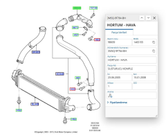 Susturucu Komple Focus C.Max 1.6Tdcı 03 ( IBR 19914 - 3M5Q 9F764 BH )