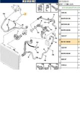 Yedek Su Depo Hortumu 301 C-elysee (9810174880-Y23024-İBR17338)