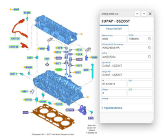 Subap Takımı Focus B.Max Euro5 Courier Fiesta 09 Takım ( GNS66876688 - AV6Q6505AA -AV6Q6507AA )