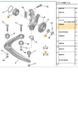 Ön Teker Bilyası 308 3008 407 C4 C5 C6  (3350.82)