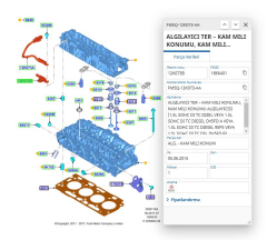 Eksantrik Devir Sensörü 1.5 D Courier Focus B460 ( BSC0232103124 - FM5Q12K073AA )