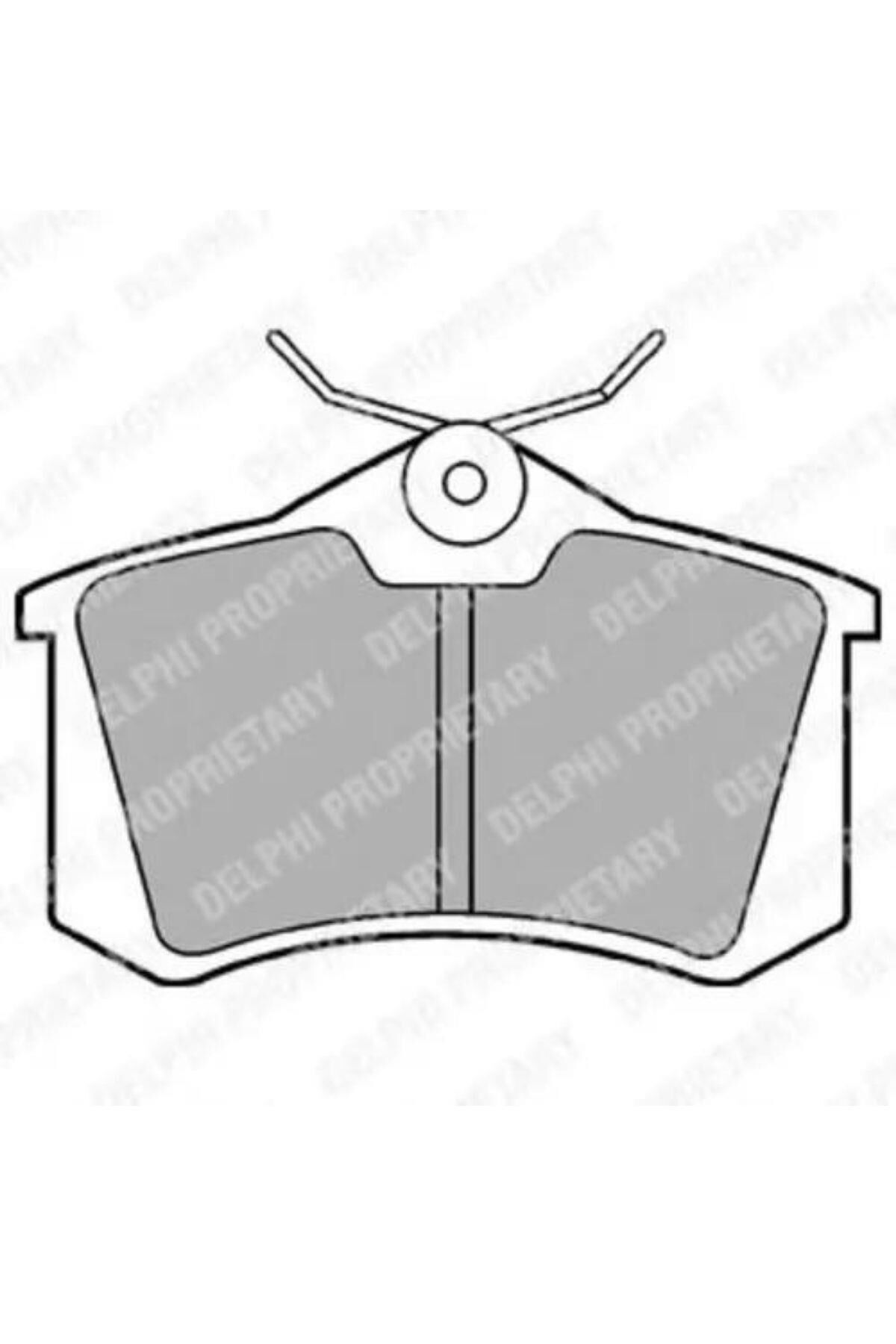 Arka Balata 307 Partner Tepee Berlingo Volkswagen Passat (LP565-670474-425258)