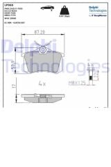 Arka Balata 307 Partner Tepee Berlingo Volkswagen Passat (LP565-670474-425258)