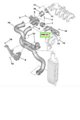 Turbo Susturucu 407 C5 (İBR17471-0400407-0400403-1440.57)