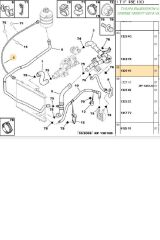 Yedek Su Depo Hortumu 206 TU3A (1323Y2-Y32268-0500276-MH50276)