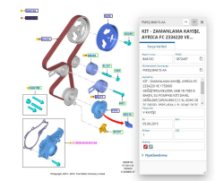 Triger Set  1.5  Courier Focus Fiesta 208 308 2008 3008 C3 C4 Berlingo Crossland  ( INA530069810  - FM5Q8A615AA )