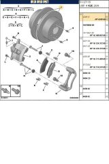 Arka Fren Diski Rulmanlı (AYD50386B-360704030010-BG9053RSC-424946)