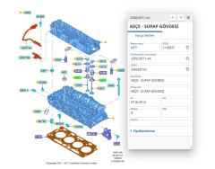 Subap Lastik 1.4 1.5 1.6 D  Courier Fiesta ( SKT4S048V - 2S6Q6571AA )